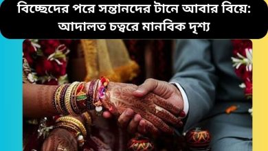 বিচ্ছেদের পরে সন্তানদের টানে আবার বিয়ে: আদালত চত্বরে মানবিক দৃশ্য